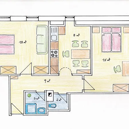 Rutarhof דירה רוסהג